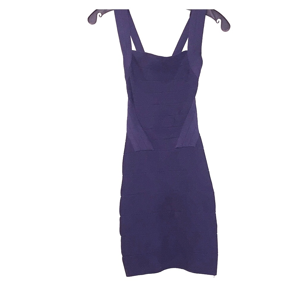 Bebe open back bandage dress size xs